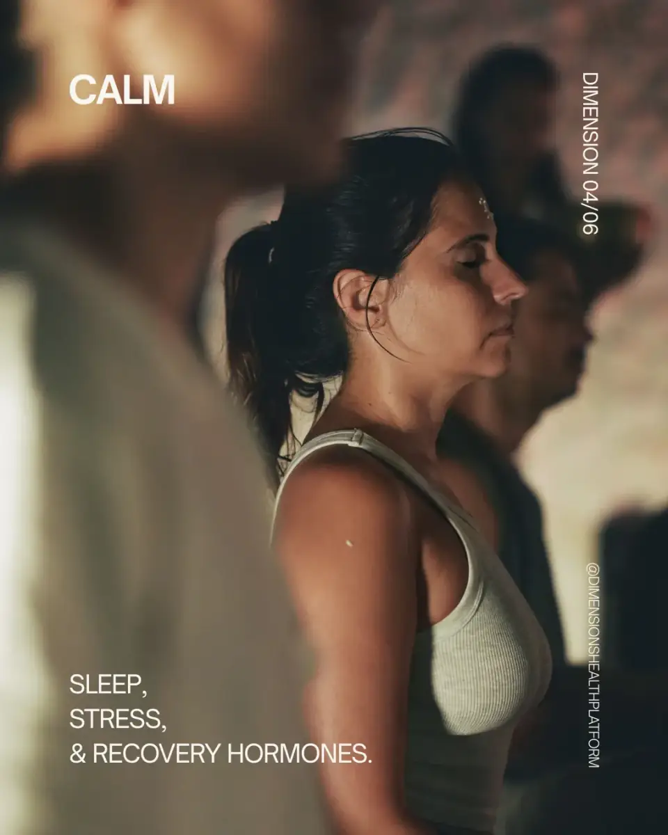 Calm campaign graphic