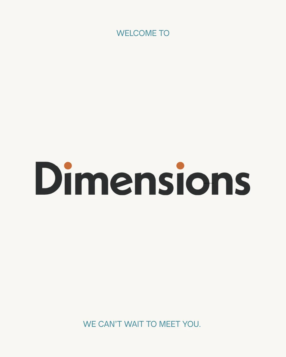 Dimensions brand introduction